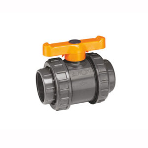 Double Union PVC Ball Valve