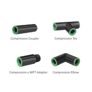 DRIP COMPRESSION FITTINGS